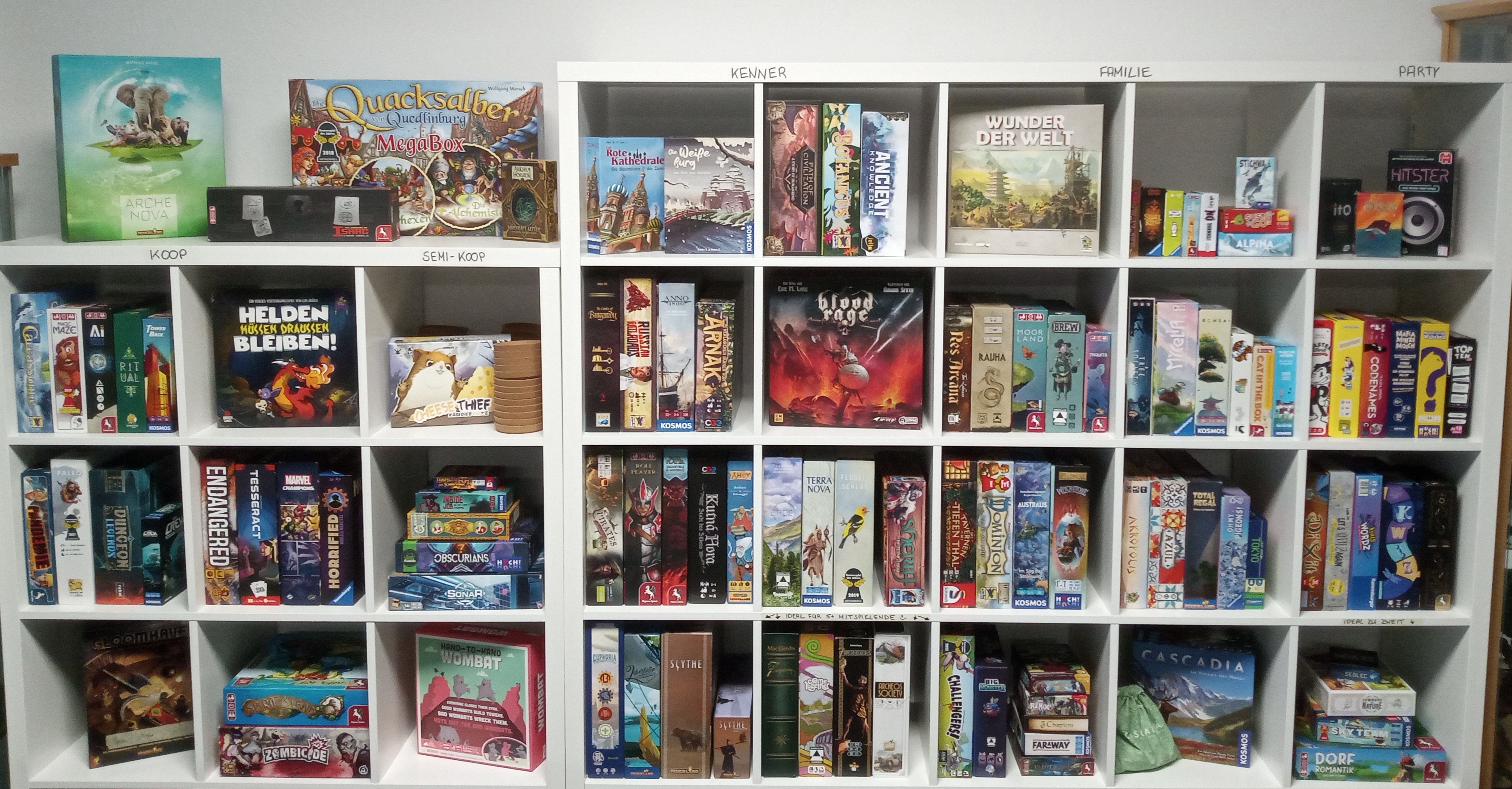 Die aktuelle Spielausleihe im 3TH